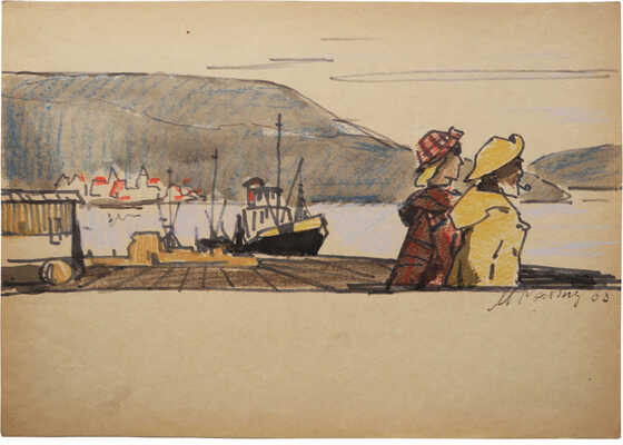 Ройтер Михаил Григорьевич. В порту 